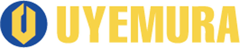 The logo showcases a stylized yellow U within a blue circle, accompanied by the bold yellow letters spelling UYEMURA to the right. This elegant design represents Uyemura International Corporation, all set against a crisp white background.